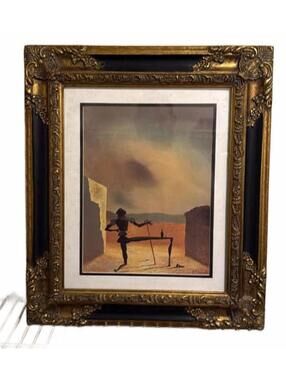 Salvador Dali Style Surreal Art Framed Print”